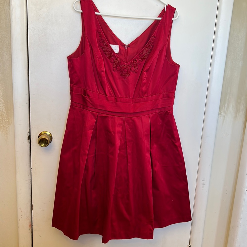 David’s Bridal Women’s Dress Red Size 16